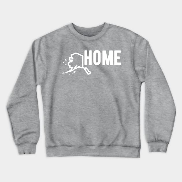 Alaska HOME Crewneck Sweatshirt by blueduckstuff